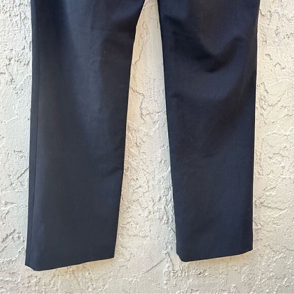 TORY BURCH Crop Pant Black Size 0 Stretch Office Business Casual Career - Picture 8 of 11